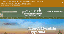 Desktop Screenshot of naturesmtnplayground.com
